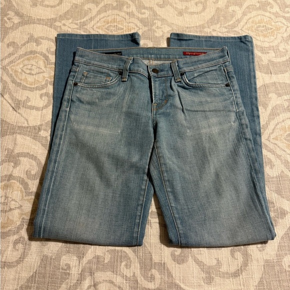 Vintage Y2K Citizens of Humanity Kelly Low Waist Bootcut Jeans 27 - Picture 4 of 6